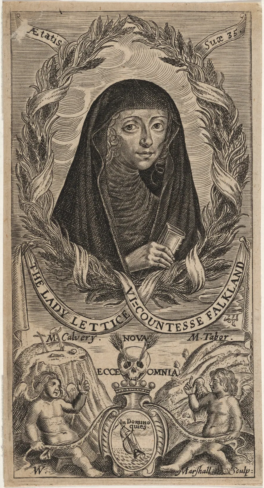 Leticia Morison, Viscountess Falkland by William Marshall