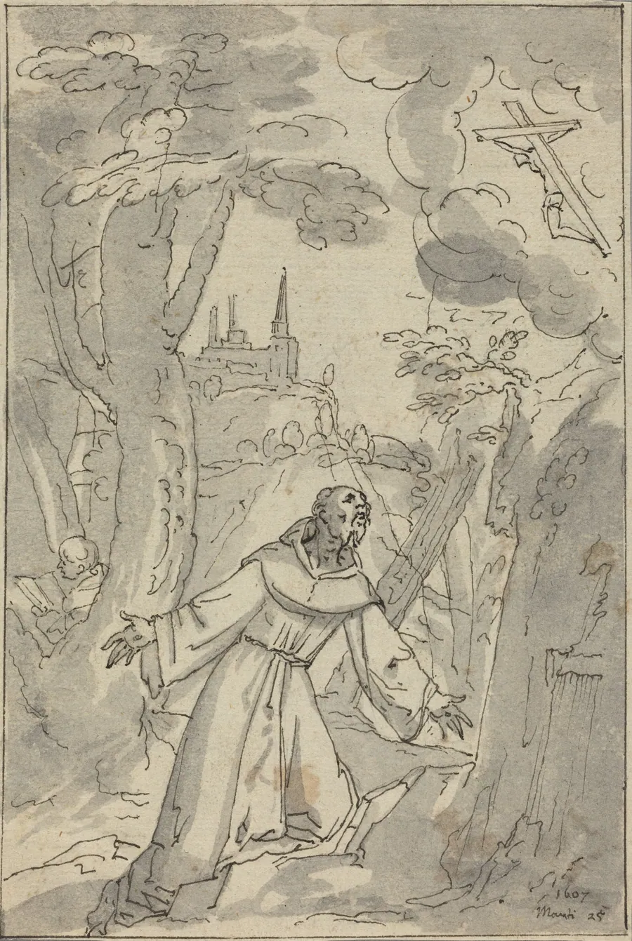 The Stigmatization of Saint Francis by Johann Matthias Kager