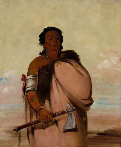 Ah'-sho-cole, Rotten Foot, a Noted Warrior
