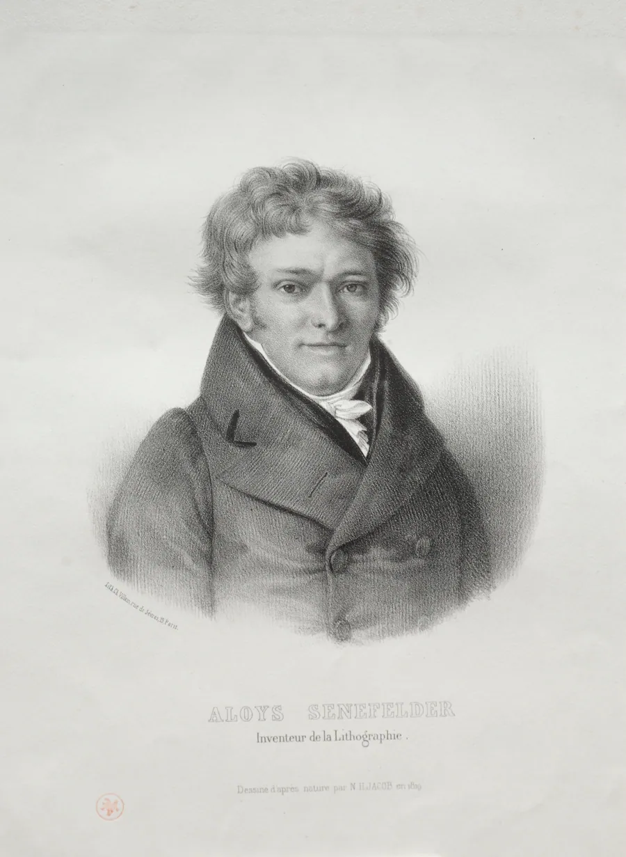 Aloys Senefelder by Nicolas Henri Jacob