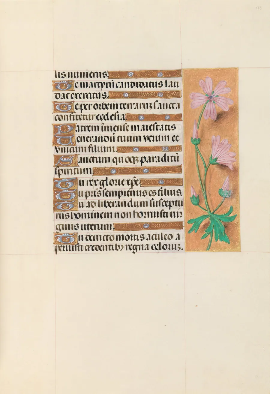 Hours of Queen Isabella the Catholic, Queen of Spain:  Fol. 113r by Master of the First Prayerbook of Maximillian