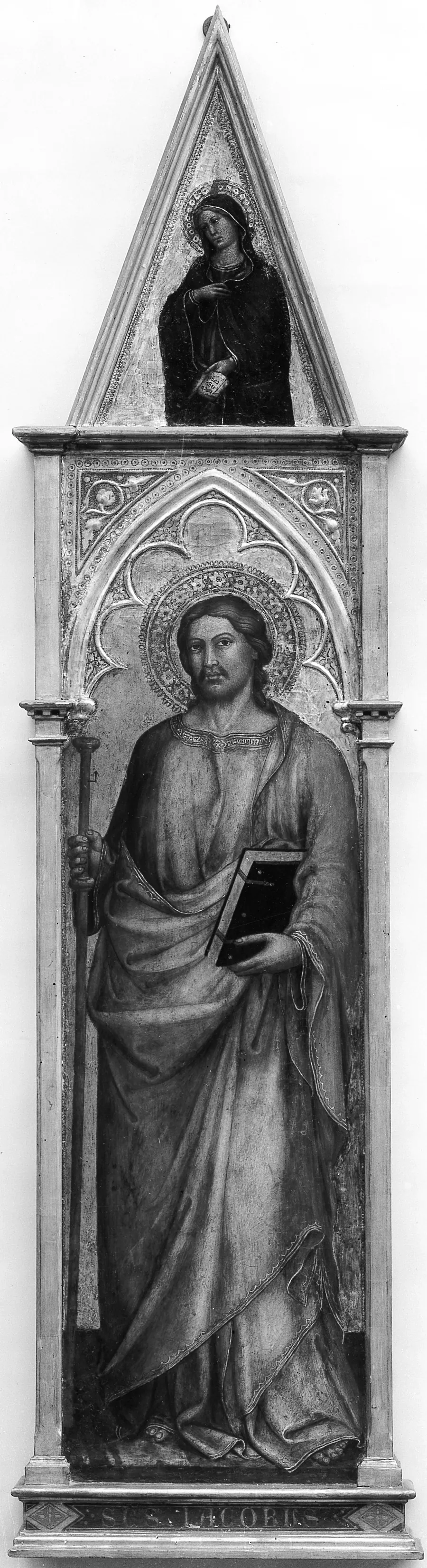 Saint James the Greater (with the Virgin of the Annunciation) by Martino di Bartolommeo di Biagio