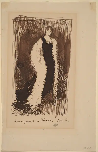 Arrangement in Black - No.3