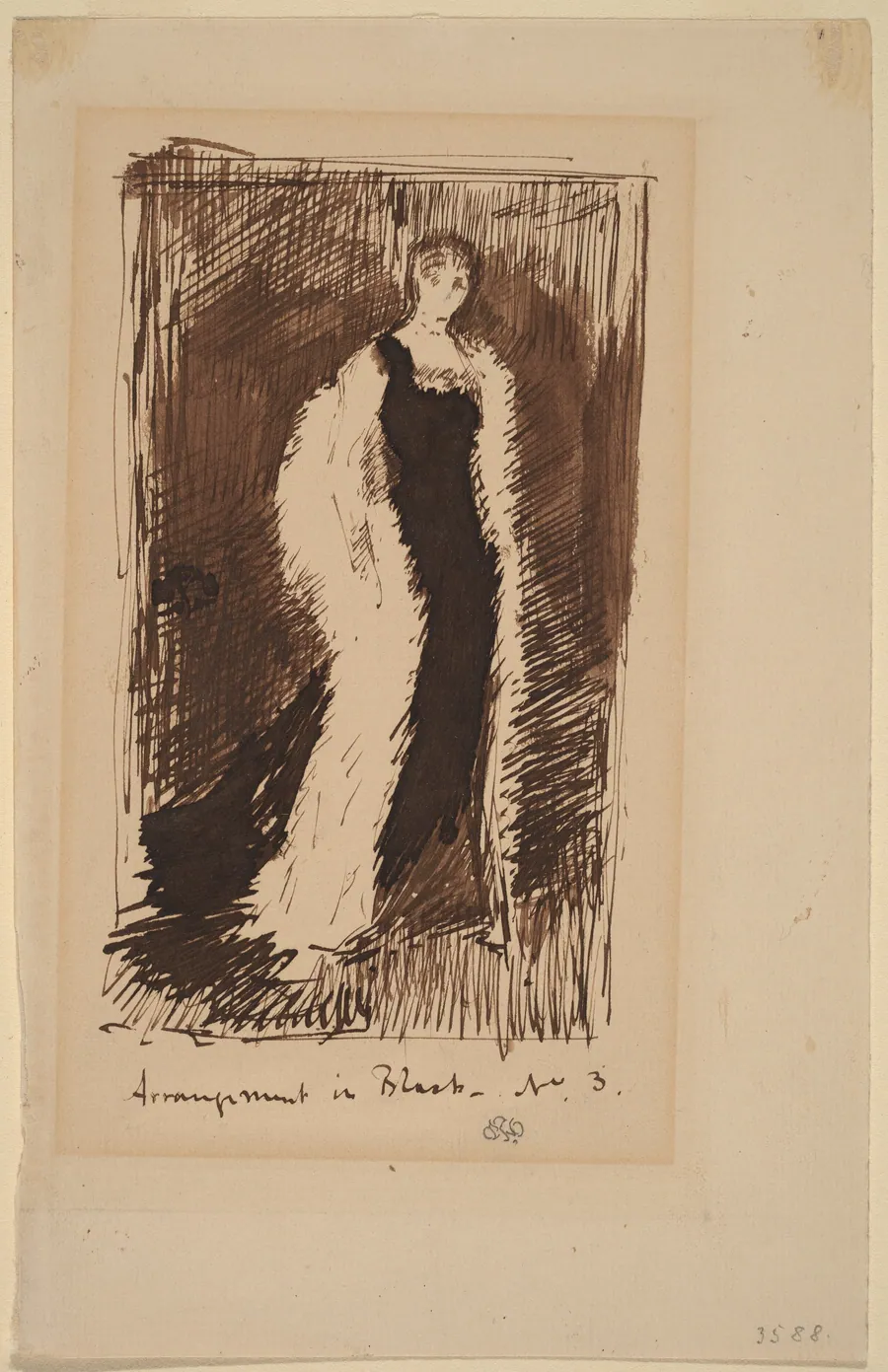 Arrangement in Black - No.3 by James McNeill Whistler