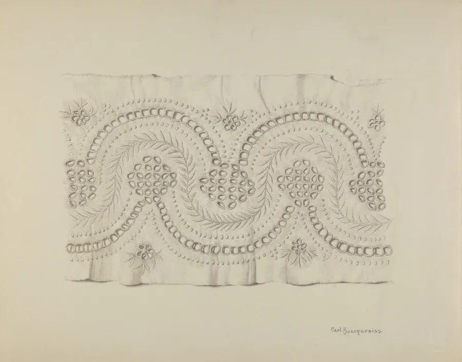 English Embroidery by Carl Buergerniss