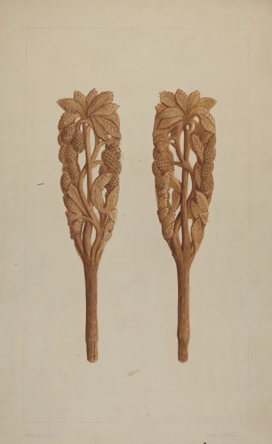 Wood Carving by Eldon Allen