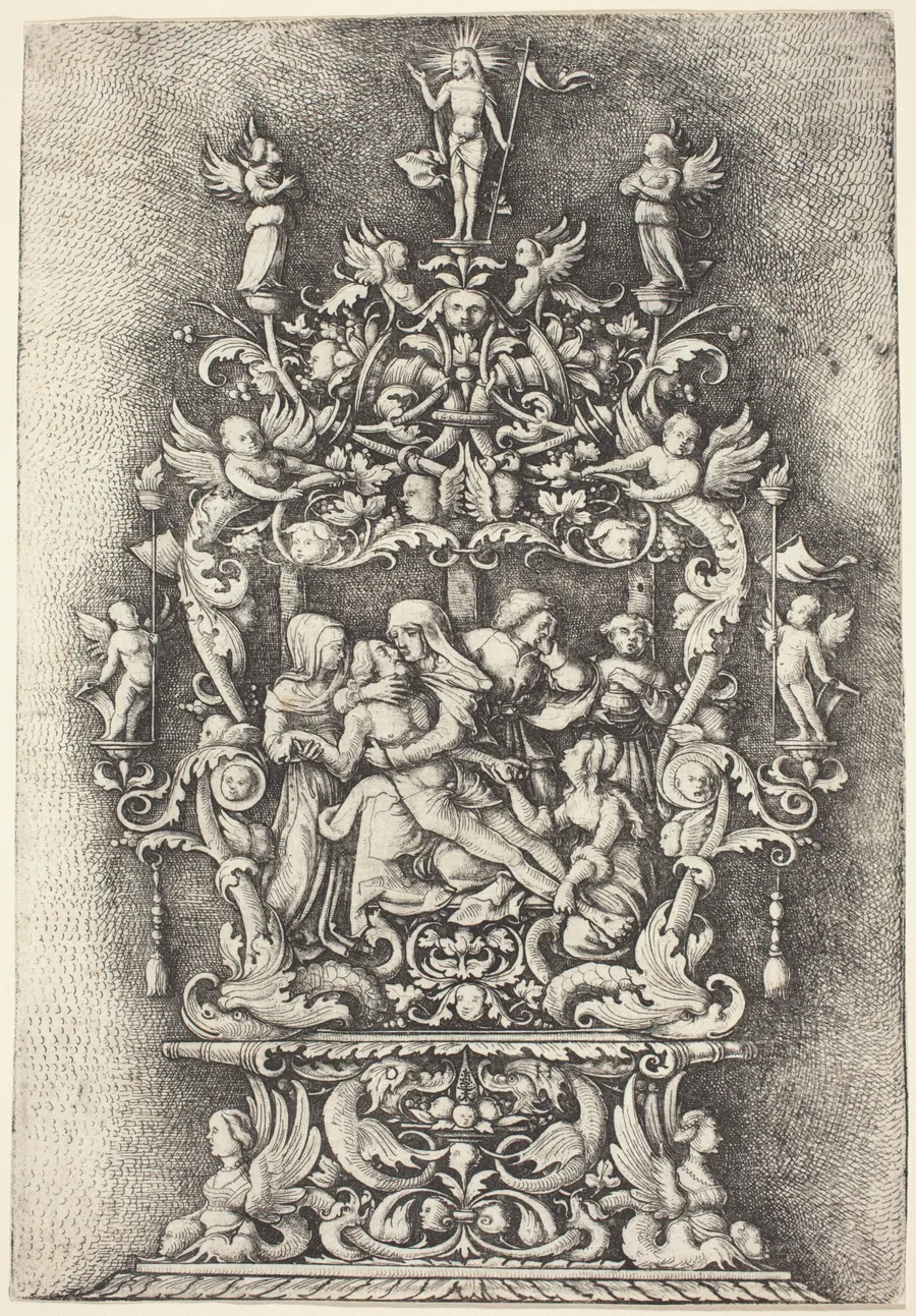 Reliquary with Pietà by Daniel Hopfer