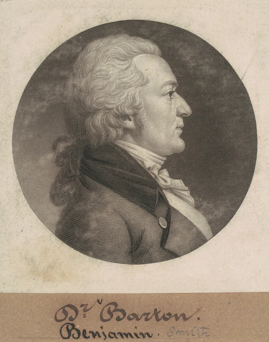 Benjamin Smith Barton by Charles B. J. Févret de Saint-Mémin