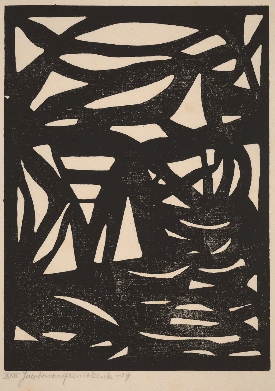 Composition XXII by Jacoba van Heemskerck van Beest