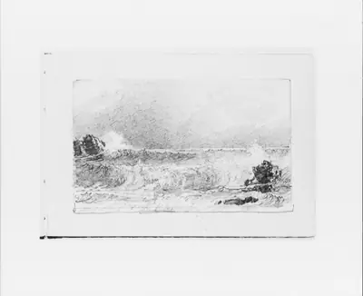 Stormy Sea (from Sketchbook VII)