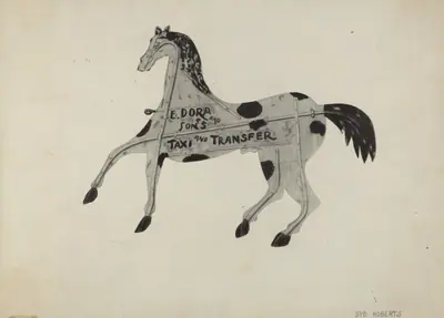 Livery Stable Sign