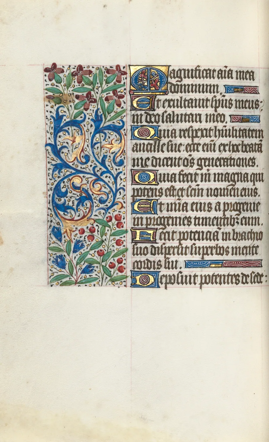 Book of Hours (Use of Rouen): fol. 107v by Master of the Geneva Latini