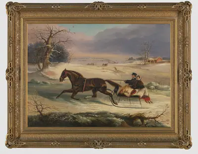 The Sleigh Ride, Albany, NY