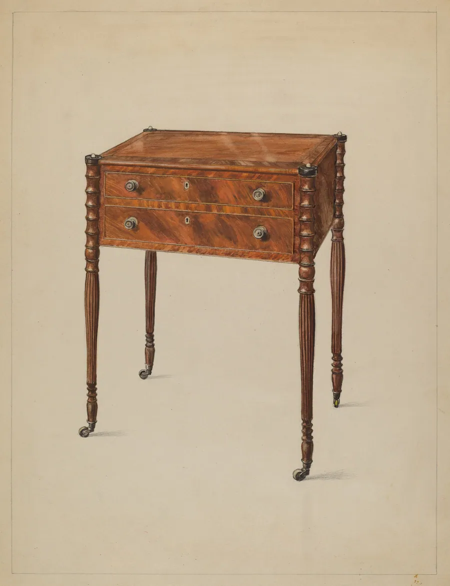 Work Table by Bernard Gussow