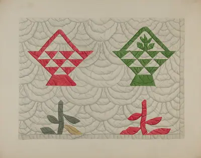 Quilt - Basket Design