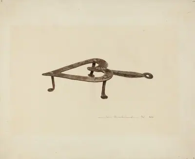 Flat Iron Holder
