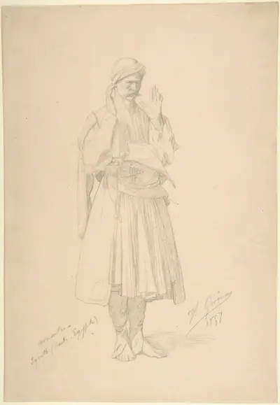 Arnaut Officer in Prayer
