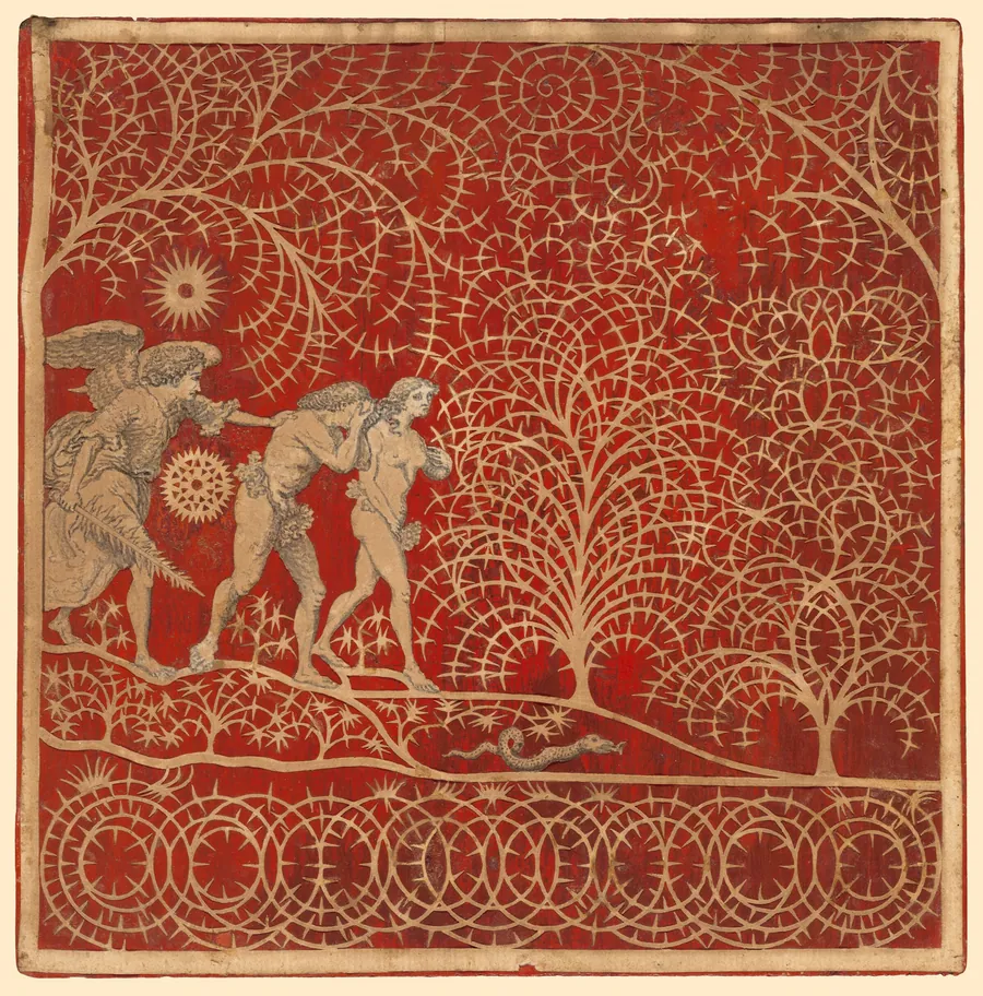 The Expulsion from Eden by British 18th Century
