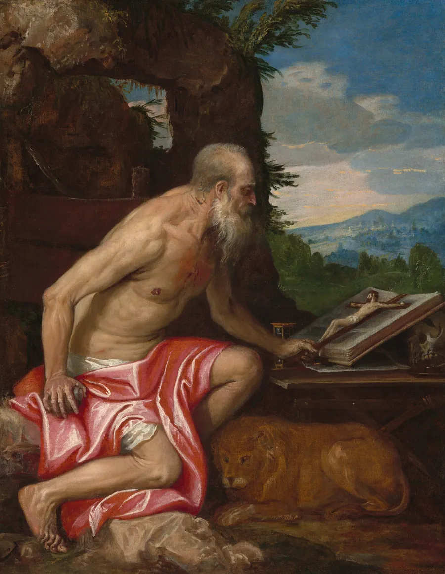 Saint Jerome in the Wilderness by Veronese