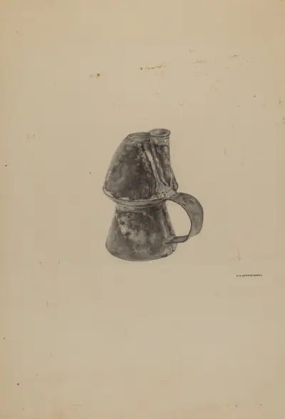 Petticoat Peg Lamp