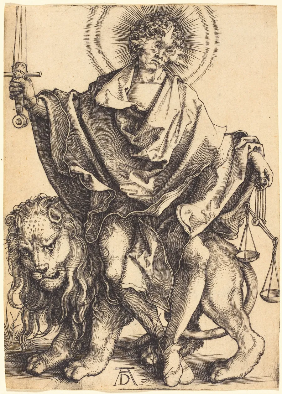 Sol Iustitiae ("Sun of Righteousness") by Albrecht Dürer