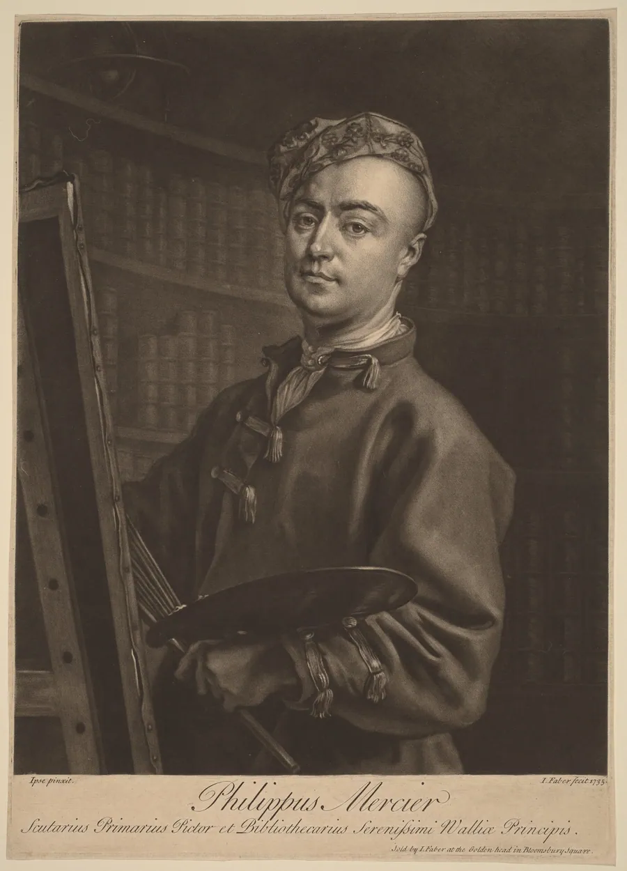 Philip Mercier by John Faber II