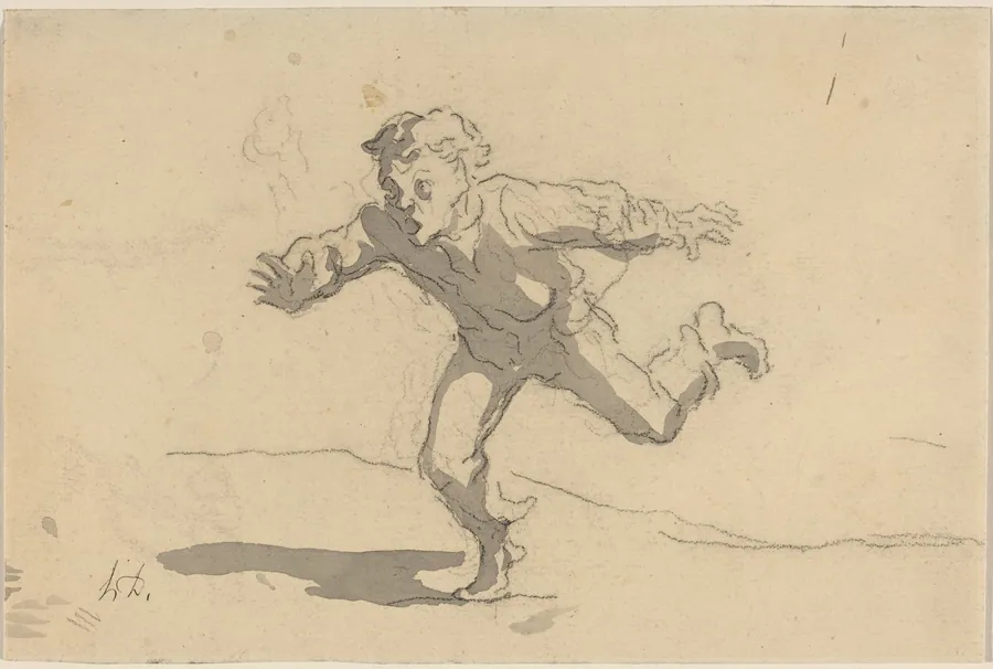 The Young Courier by Honoré Daumier