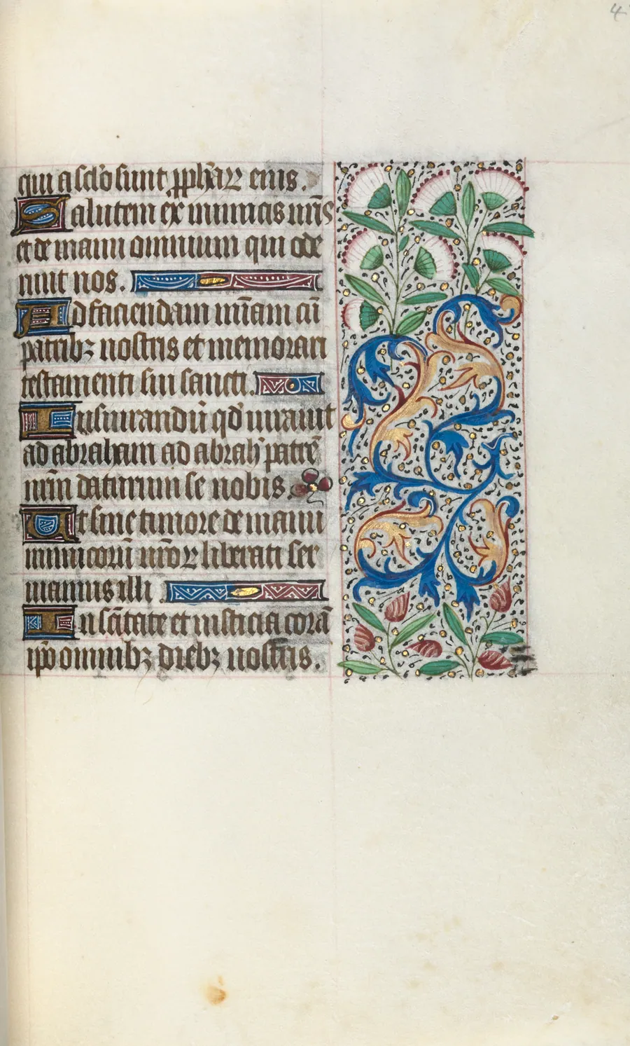 Book of Hours (Use of Rouen): fol. 48r by Master of the Geneva Latini