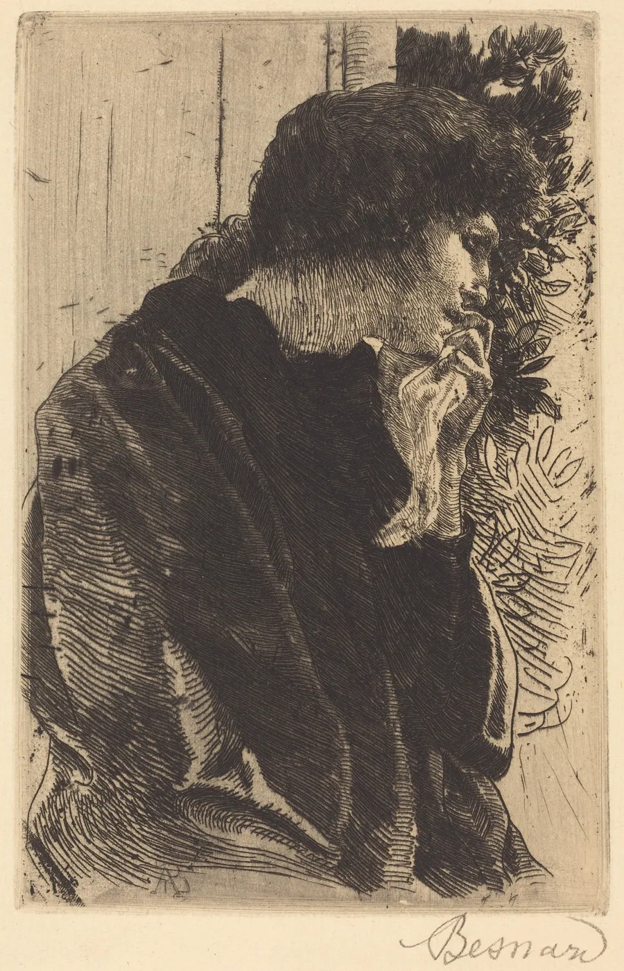 Sadness (Tristesse) by Albert Besnard