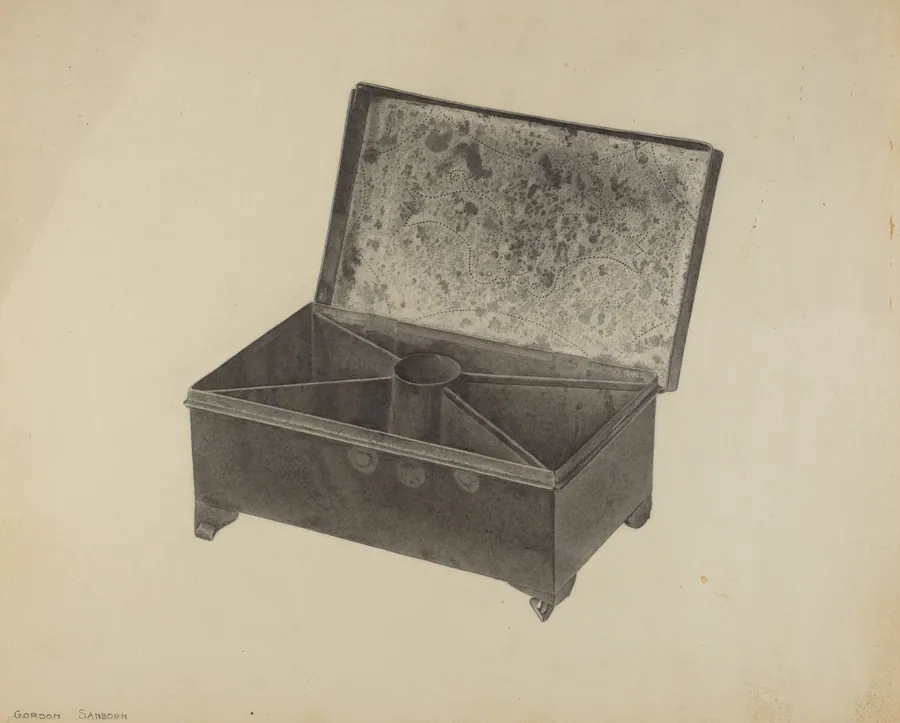 Pa. German Tinder Box by Gordon Sanborn