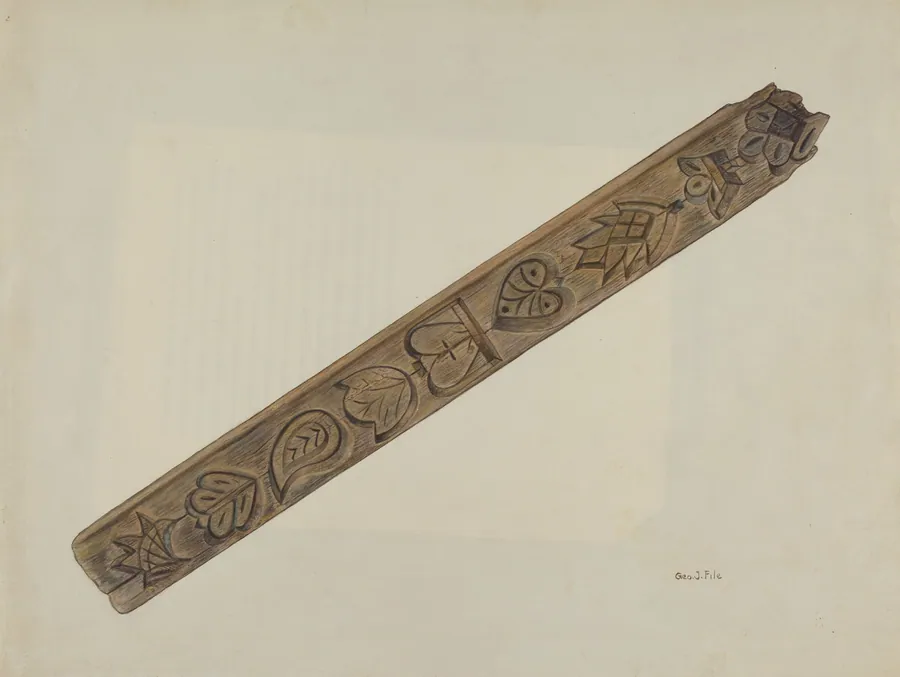 Maple Sugar Mold by George File