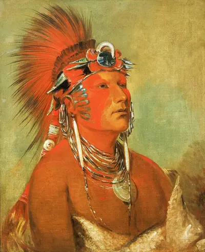 Jee-hé-o-hó-shah, Cannot Be Thrown Down, a Warrior