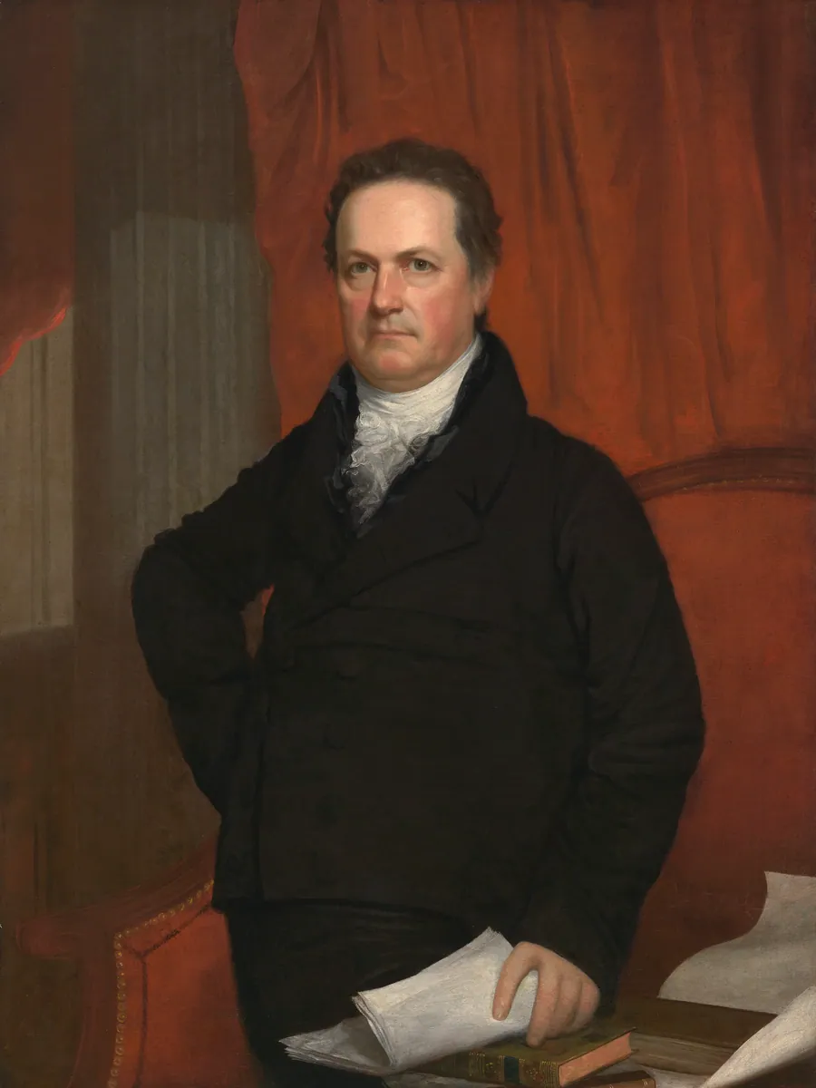 DeWitt Clinton by John Wesley Jarvis, 1780 - 14 Jan 1840
