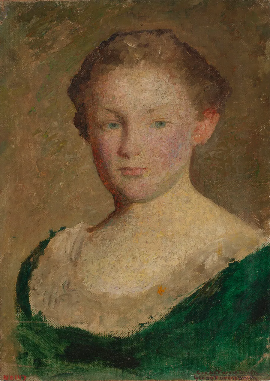 Nancy by George de Forest Brush, born Shelbyville, TN 1855-died Hanover, NH 1941
