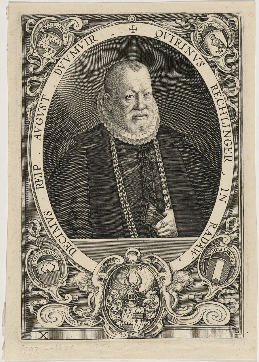 Quirinus Rechlinger by Lucas Kilian
