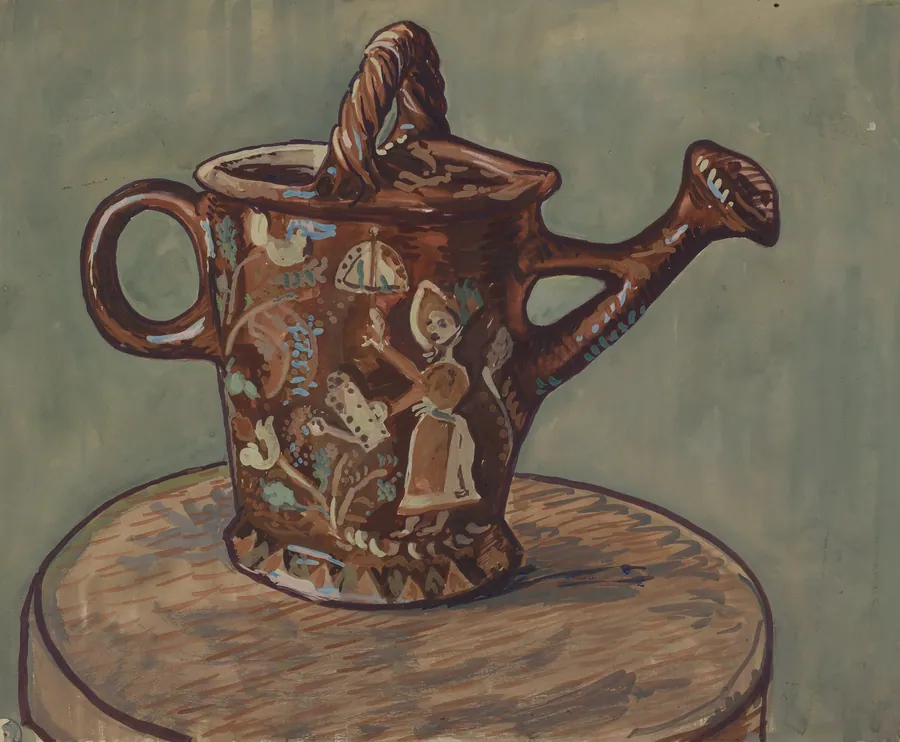 Pa. German Watering Can by Margaret Stottlemeyer