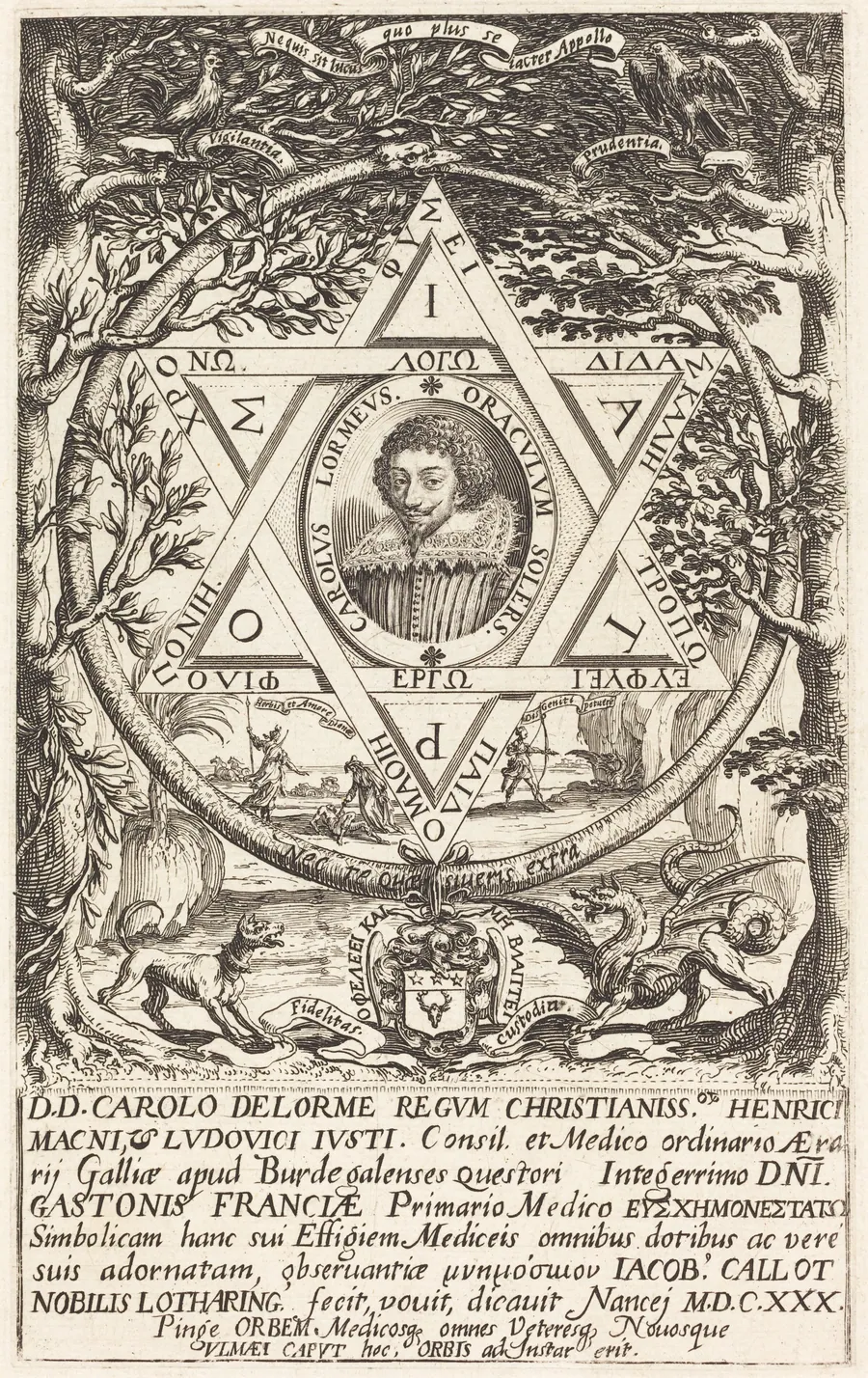 Charles De Lorme by Jacques Callot