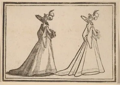 Lady in a Large Coat