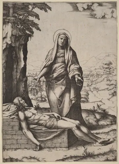 The Lamentation of the Virgin