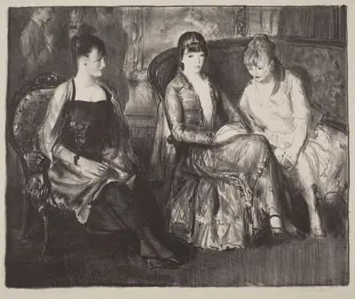 Elsie, Emma and Marjorie, second stone