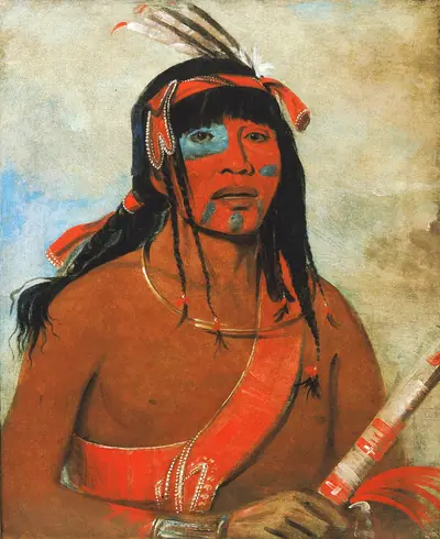 O-tá-wah, The Ottaway, a Warrior