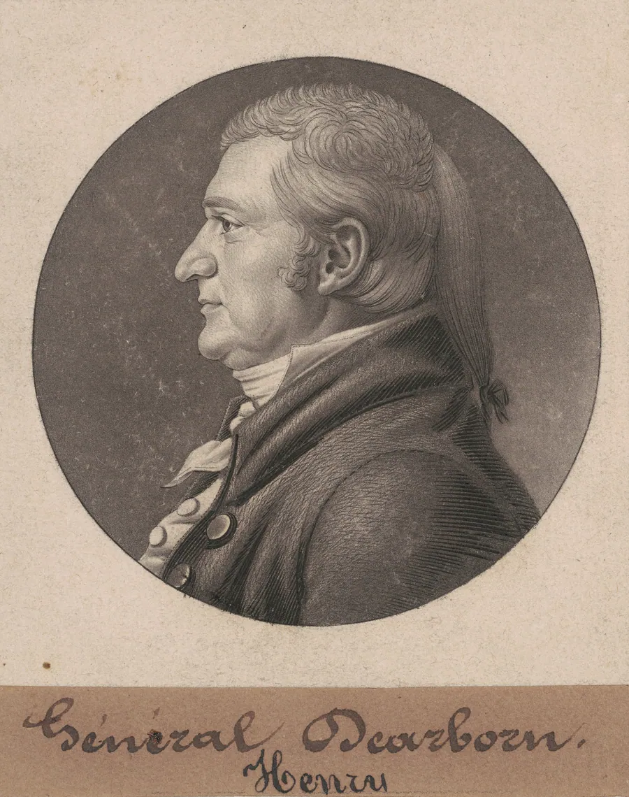 Henry Dearborn by Charles B. J. Févret de Saint-Mémin