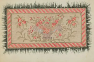 Embroidered Rug