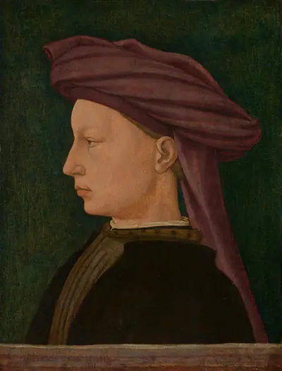 Profile Portrait of a Young Man