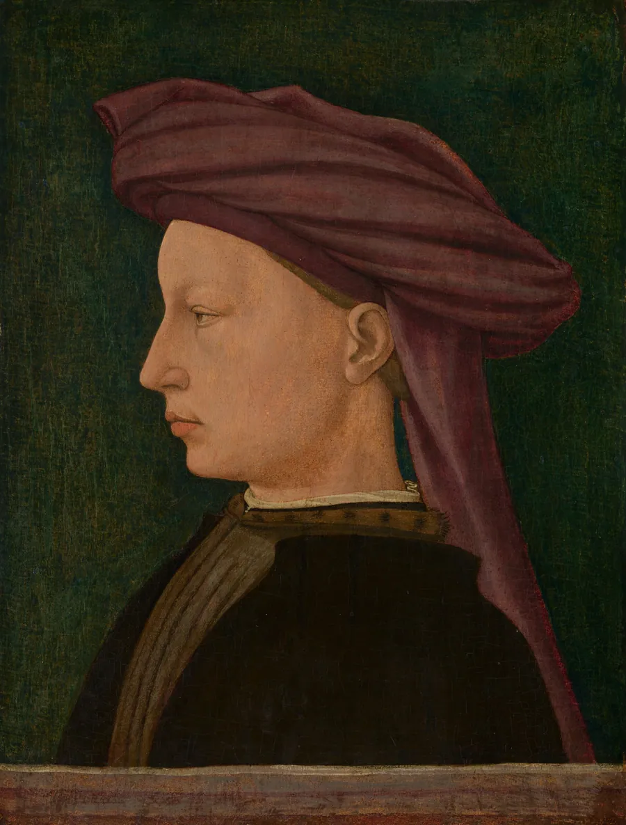 Profile Portrait of a Young Man by Florentine 15th Century