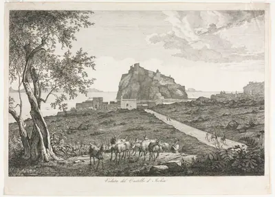 View of the Castello, Ischia