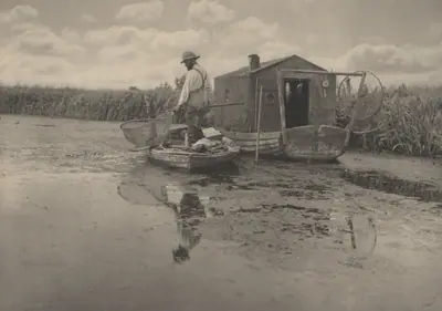 An Eel-Catcher's Home
