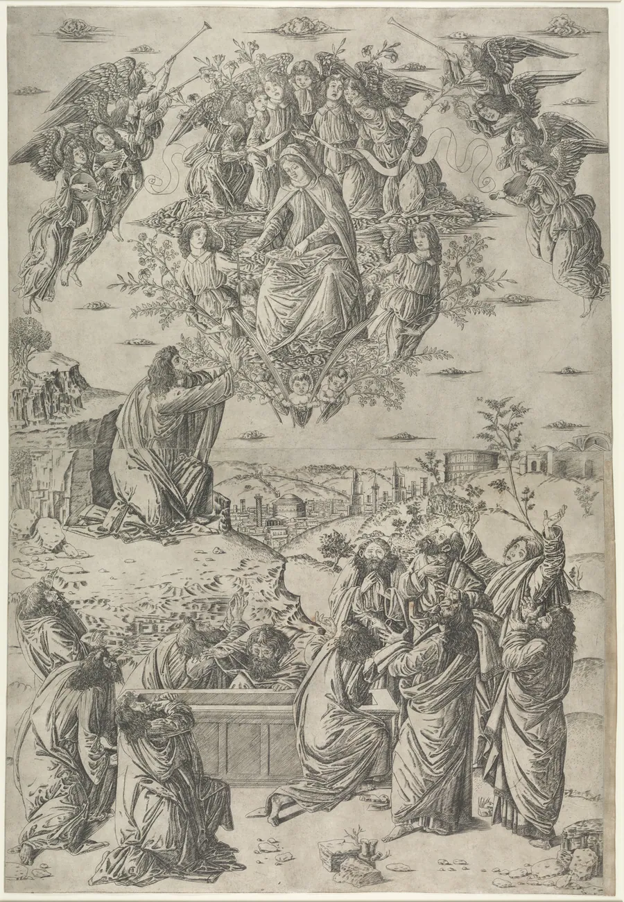 The Assumption of the Virgin by Francesco Rosselli