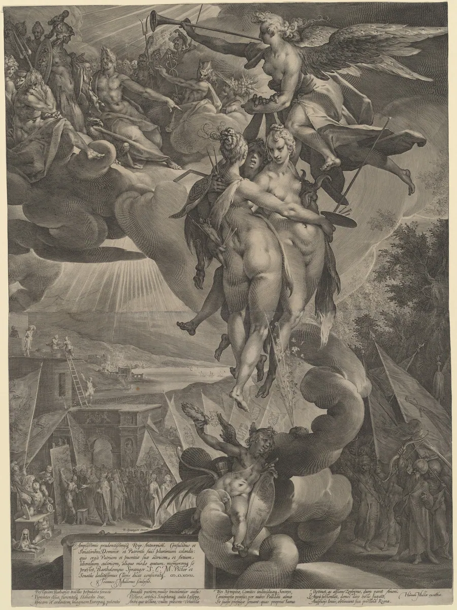 The Apotheosis of the Arts by Jan Muller