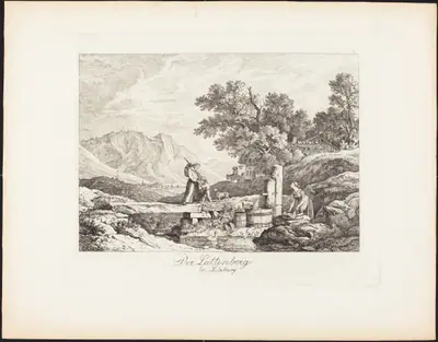 Der Lattenberg bei Salzburg (The Lattenberg near Salzburg)